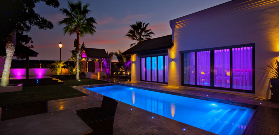 Exterior/Outdoor Smart Lighting, Luxury Home | We Are More | Maui, Hawaii